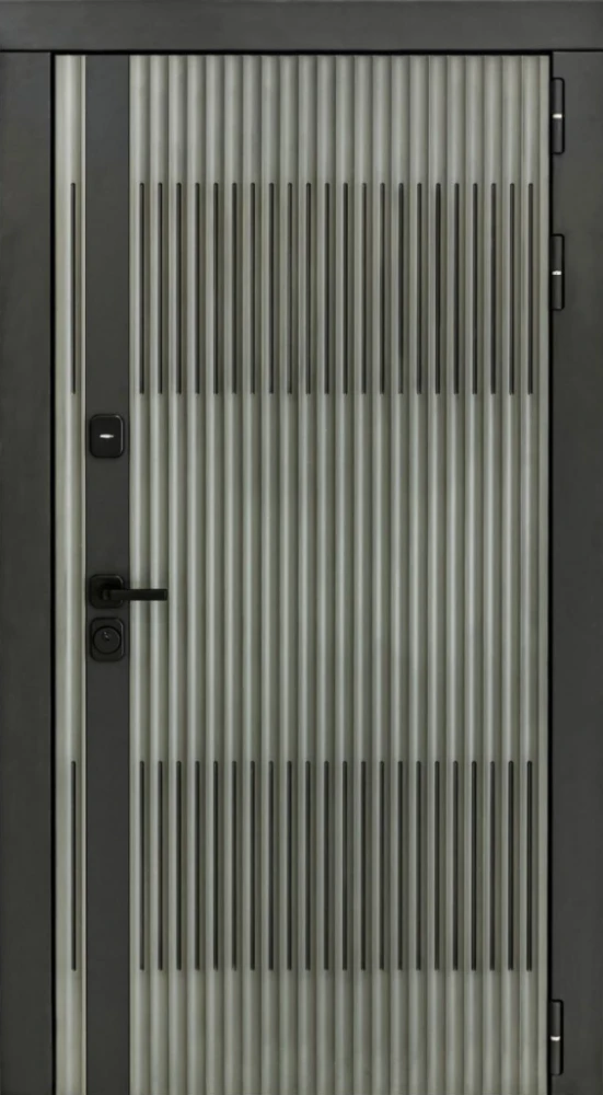 Входная дверь ДвериПРО Elfy ФЛЗ-603 Бетон снежный DPRO221099 внешняя сторона